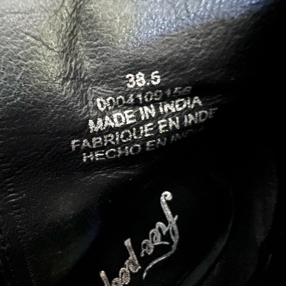 FREE PEOPLE BUCKLE UP BABY BLOCK HEELS - Picture 9 of 11